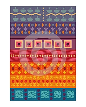 aso oke cloth illustration