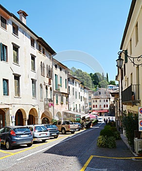 Asolo town, Italy