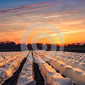 Asparagus fields