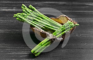 Asparagus green food photo