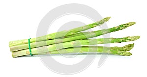Asparagus isolated on white