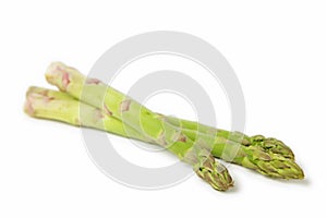 Asparagus isolated on white