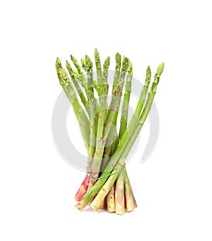 Asparagus isolated on white background