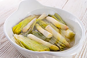 Asparagus leek casserole