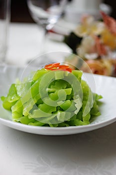 Asparagus lettuce