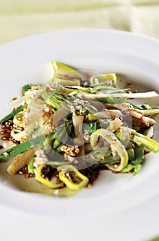 Asparagus salad