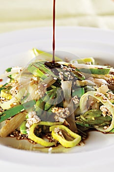 Asparagus salad
