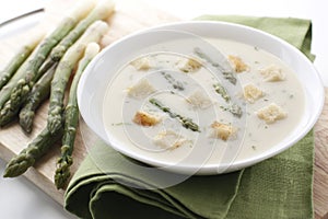 Asparagus soup