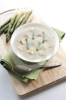 Asparagus soup