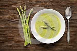 Asparagus soup