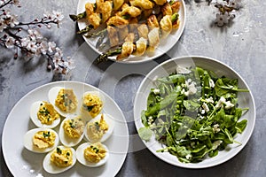 Asparagus in puff pastry