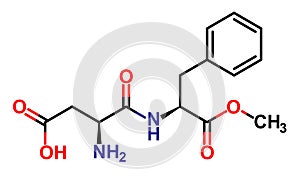 Aspartame structure