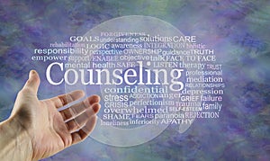 Aspects of Counseling Word Tag Cloud photo