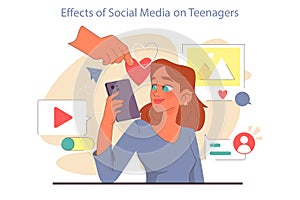 Aspects and effects of social media on teens. Psychological effects