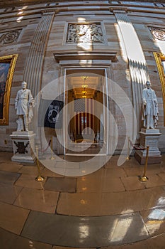 Aspects from the interior of the Washington Capitol hill dome