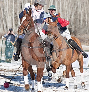 Aspen, CO - Dec 18: Unknown riders at the USPA Wor