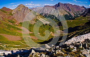 Aspen Colorado Elk Mountain Range Castle Peak Snowmass Wilderness