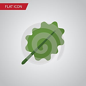 Aspen Flat Icon. Alder Vector Element Can Be Used For Oak, Alder, Leaf Design Concept.