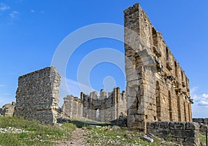 Aspendos Ancient City in Serik district. Antalya-Turkey