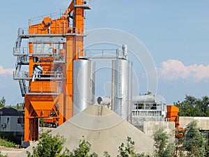 Asphalt batching plant