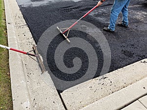 Asphalt Driveway, Parking Lot Repair photo