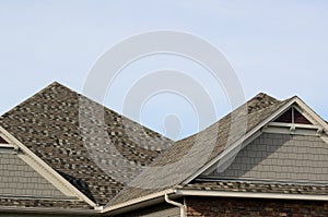 Asphalt Shingles on a Hip Roof photo