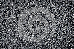 Asphalt texture with black tar, black grey background