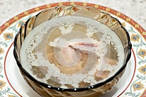 Aspic traditional Romanian food