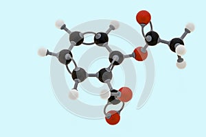 Aspirin molecular structure