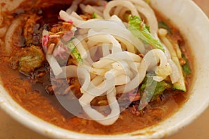Assam Laksa Malaysian Food Popular in Penang