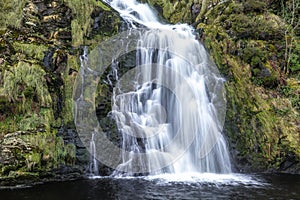 The Assarcana aterfall in County Donegal, Ireland