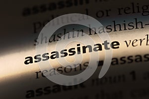 assassinate