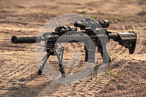 Midlenght rifle ar15 photo