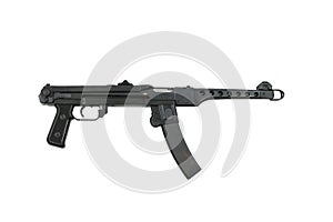 Assault Rifle Isolated On White