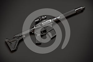 Assault semi-automatic rifle