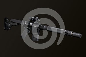 Assault semi-automatic rifle