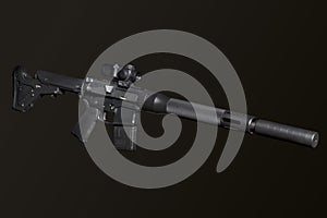 Assault semi-automatic rifle