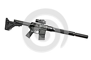 Assault semi-automatic rifle
