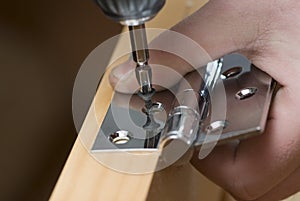 Assemblage of a door