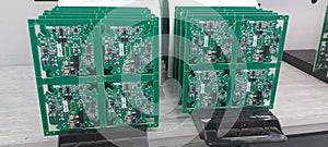 Assembled PCB, made by Siemens machines photo