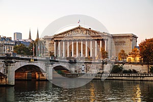 Assemblee Nationale National Assembly in Paris, France photo