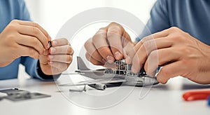 Assembling Airplane Model Toy Kit Hobby