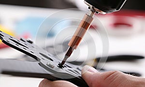 Assembling DIY fpv drone frame