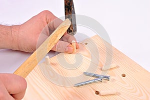 Assembling furniture