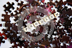 Assembling puzzles. Solving complex problems. Opportunities out of the problem situation