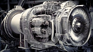 assembly engine aircraft manufacturing