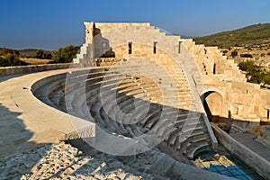 The assembly hall of the Lycian League in ancient city Patara. Turkey photo