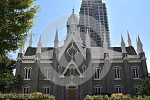 Assembly Hall in Salt Lake City, Utah