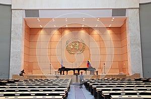 Assembly hall of the UN, Geneva, Switzerland