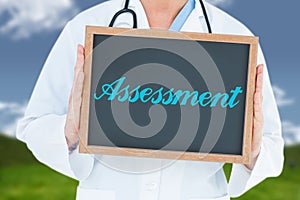 Assessment against field and sky